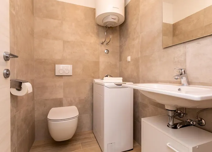 With Parking Spaces Baska, Krk - 19523 *